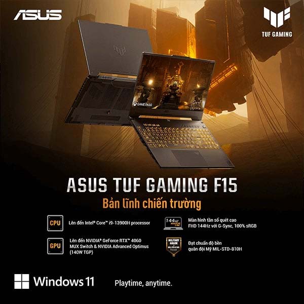 TNC Store Laptop Asus TUF Gaming F15 FX507VV4 LP382W